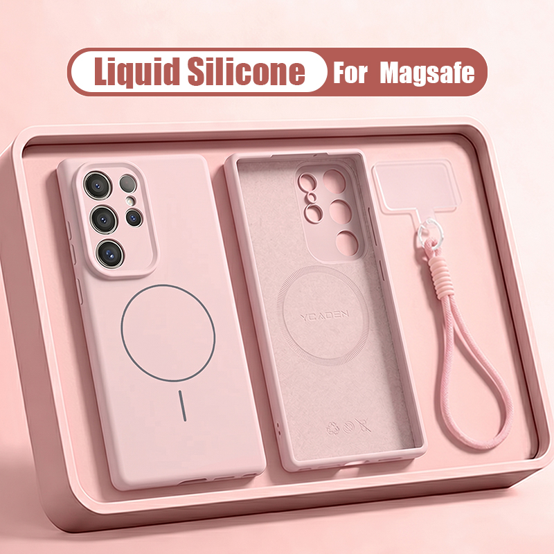 Liquid Silicone Magnetic Lanya - Liquid Silicone Magnetic Phone Case recension och pris