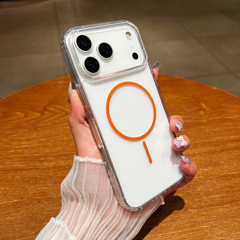 Luxury For Magesafe Magnetic C - Clear Shockproof Bumper Case recension och pris