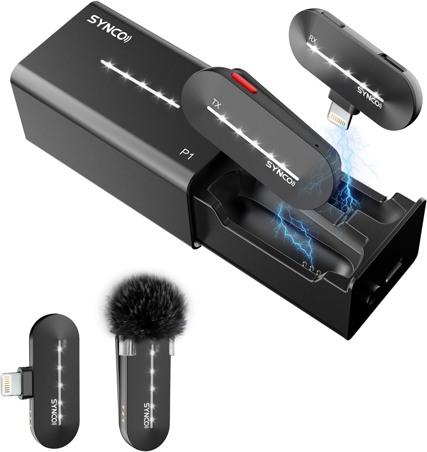 SYNCO Wireless Lavalier Microp - Phone Cases recension och pris