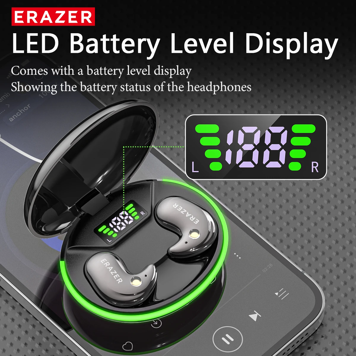 EARZER XF58 In-Ear Bluetooth H - Phone Cases recension och pris