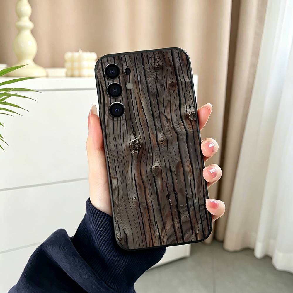 Vintage Wood Grain Pattern  Ph - Vintage Floral Pattern Soft Case recension och pris