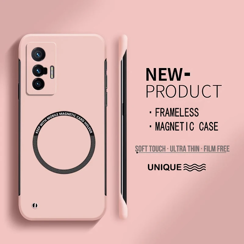 Ultra Thin Hard PC Magnetic Fr - Ultra Thin Frameless Phone Cover recension och pris
