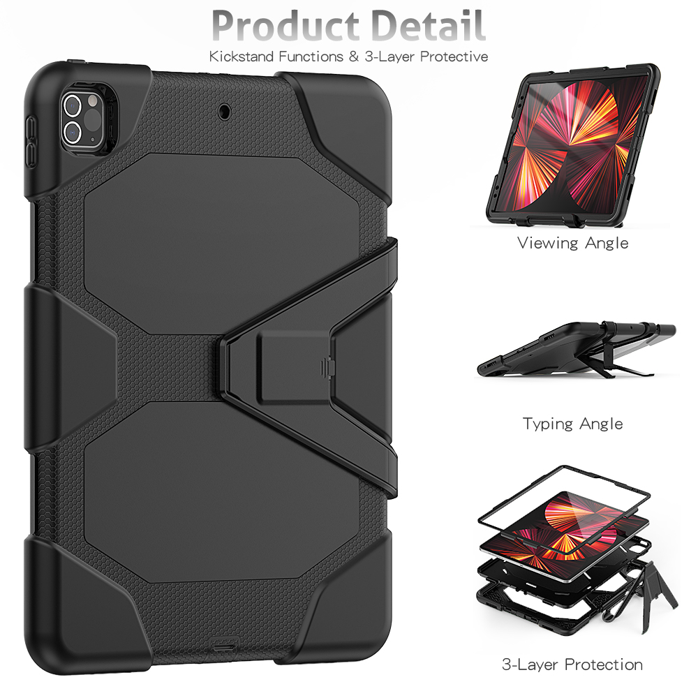 Heavy Duty iPad Case for Apple - Heavy Duty 360 Full Body Protective Case recension och pris