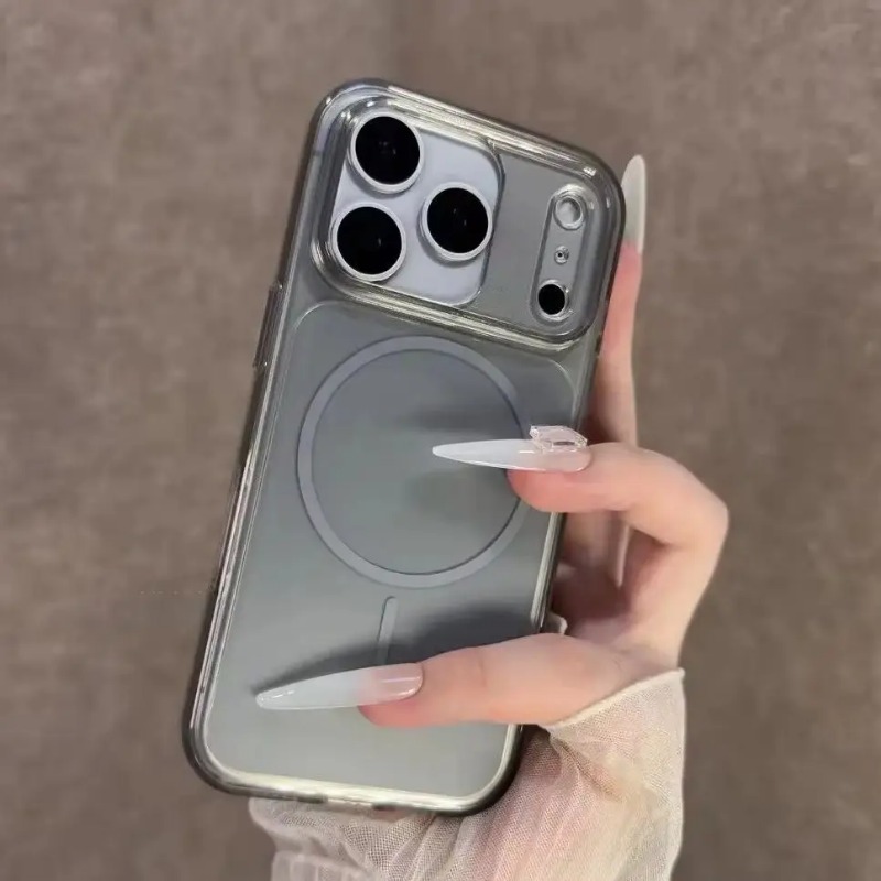 Titanium Color For Magsafe Mag - Clear Shockproof Bumper Case recension och pris