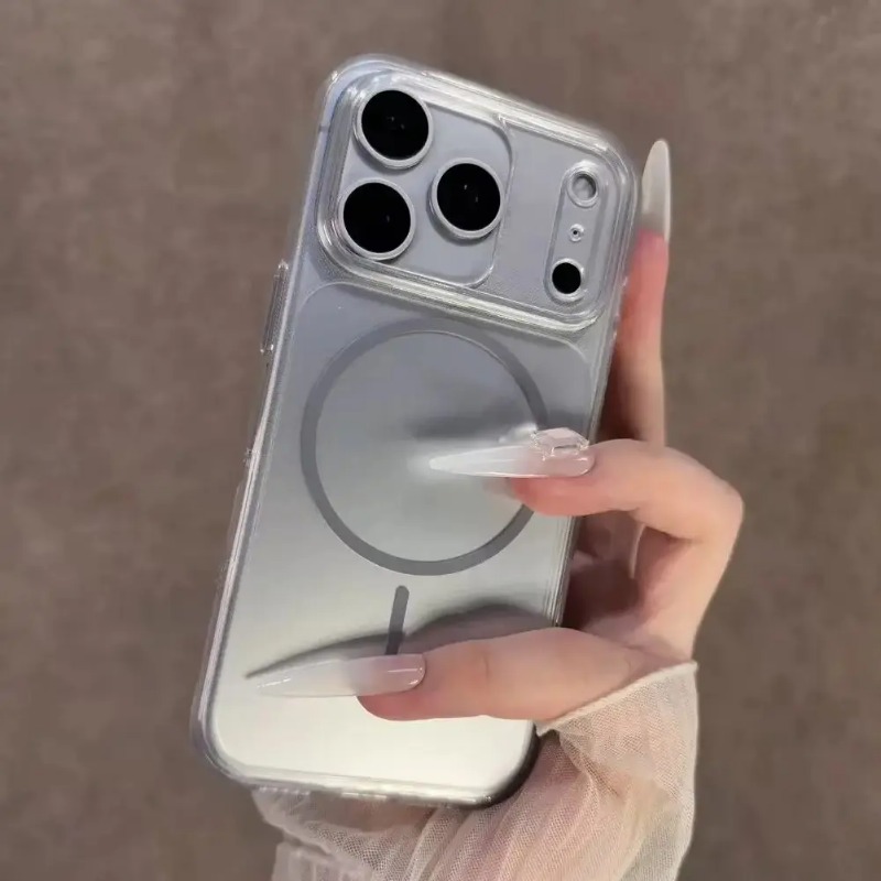 Titanium Color For Magsafe Mag - Clear Shockproof Bumper Case recension och pris