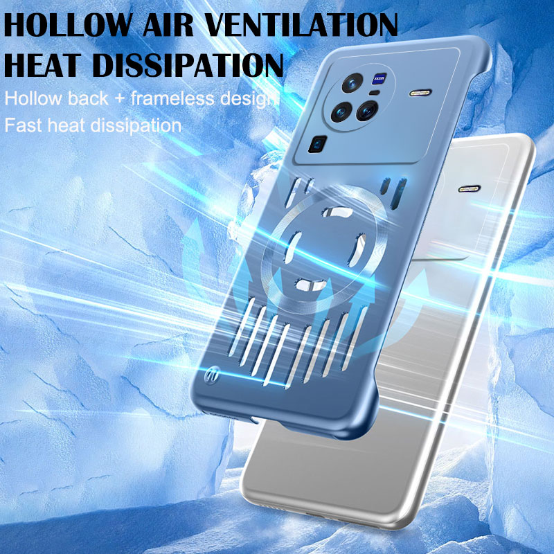 For VIVO X90 X90S X80 Pro Case - Matte Hard Pc Back Case recension och pris