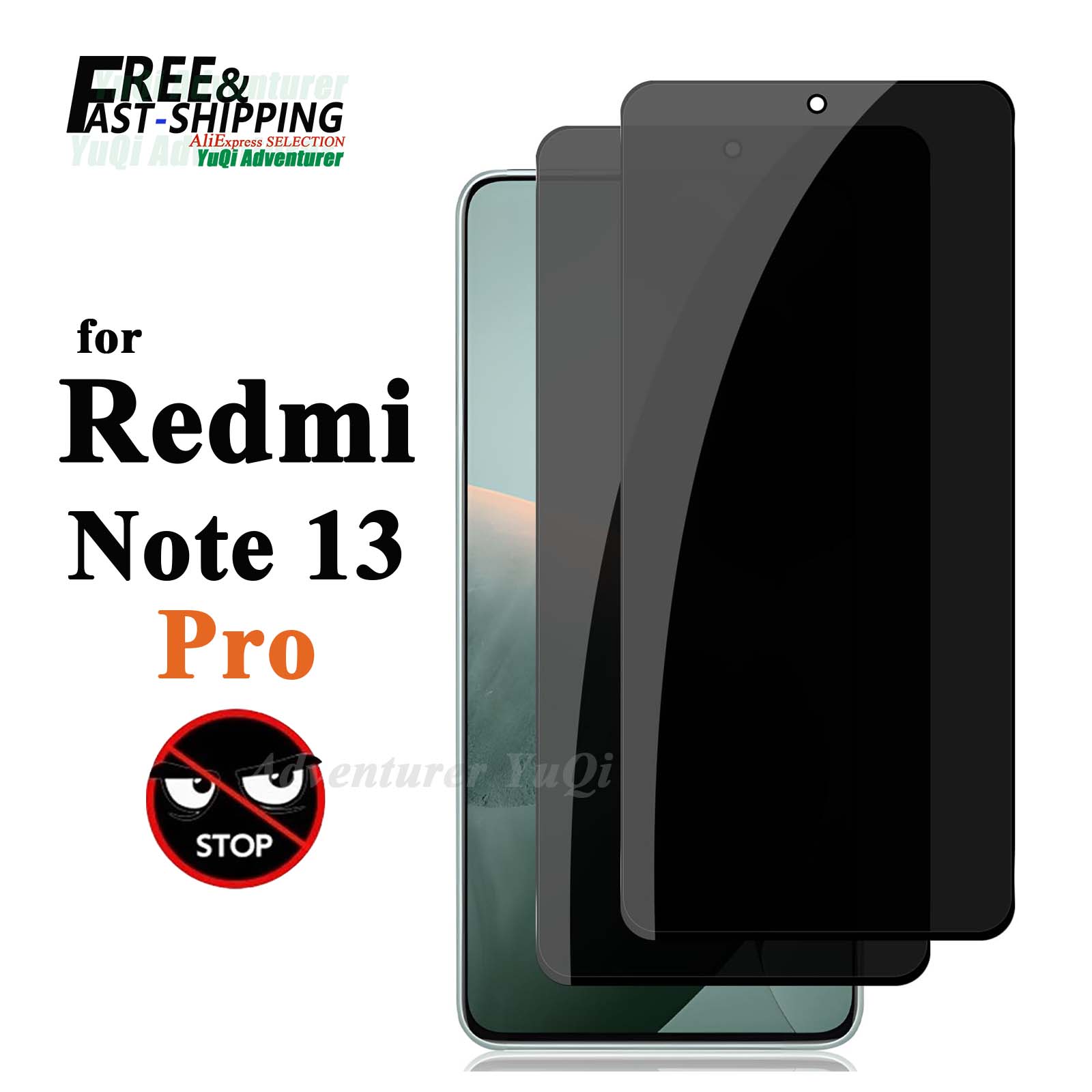 Anti Spy Screen Protector For  - Anti Spy Privacy Glass Case recension och pris