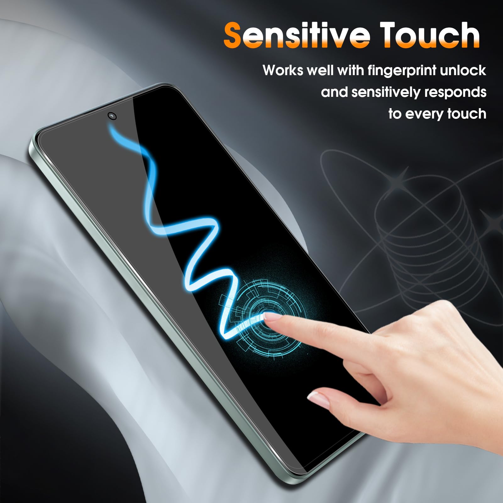 Anti Spy Screen Protector For  - Anti Spy Privacy Glass Case recension och pris