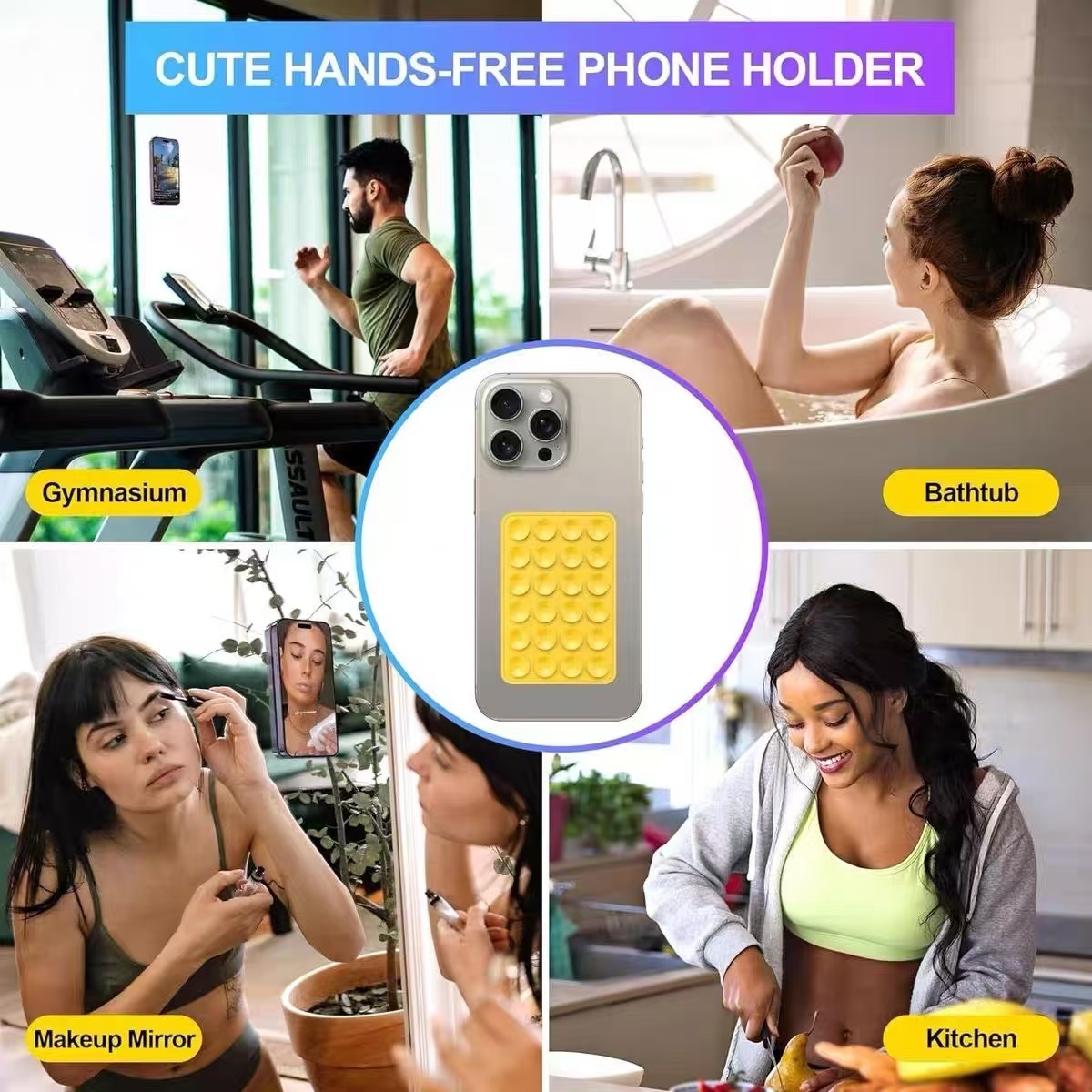 Multi functional silicone suct - Phone Cases recension och pris