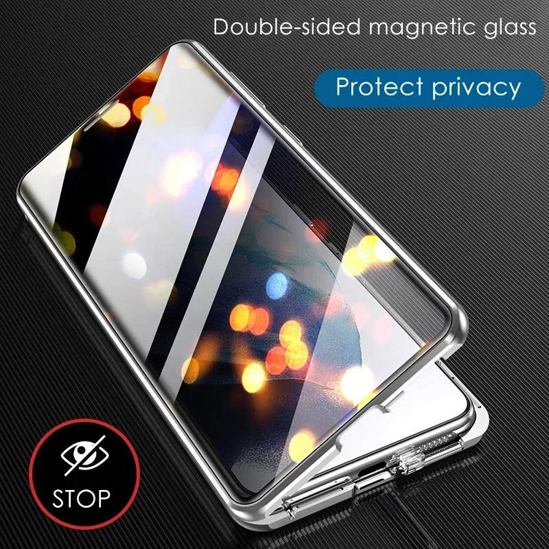 Anti Peep Spy Privacy Double S - Anti Spy Privacy Glass Case recension och pris