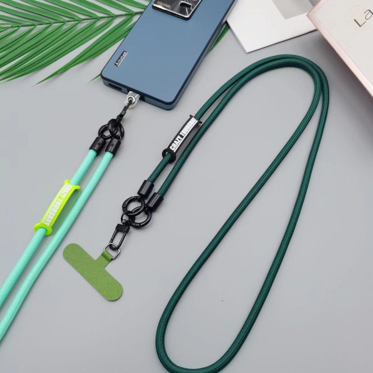 Long Solid Color Cross Body Ph - Crossbody Lanyard Neck Strap Case recension och pris