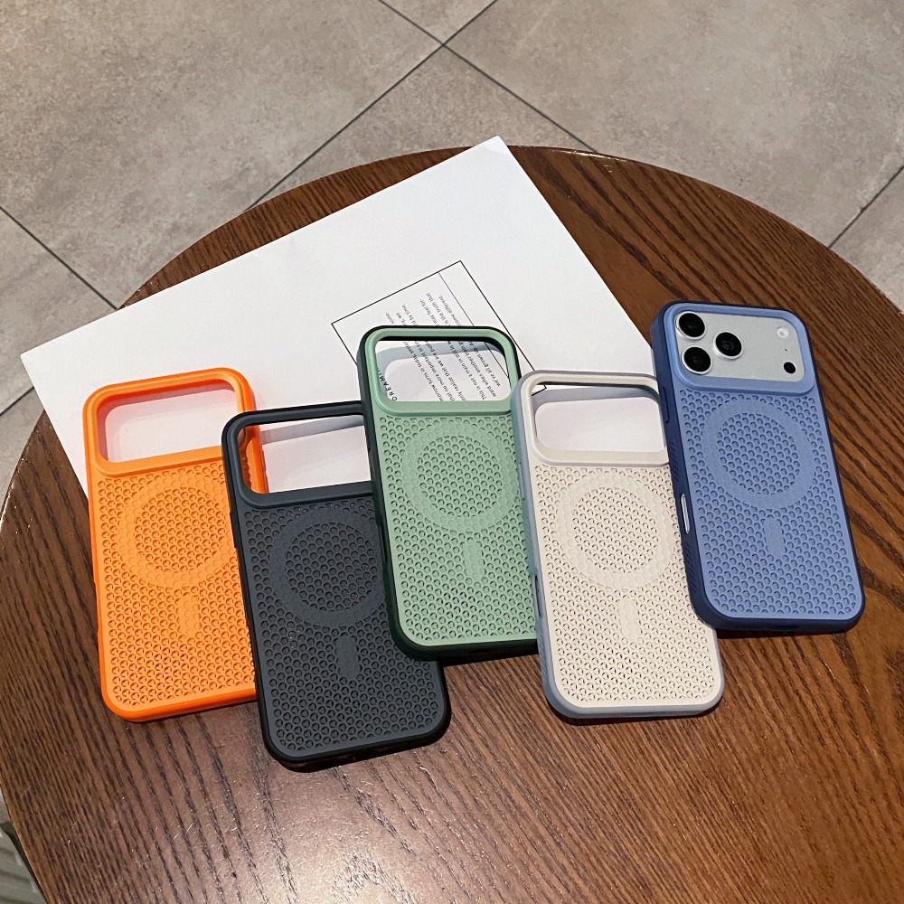 Luxury Matte Breathable Hard C - Heat Dissipation Mesh Breathable Case recension och pris