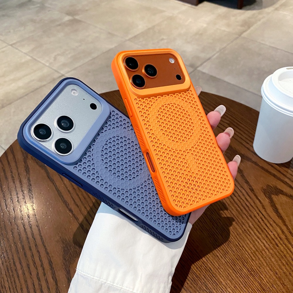 Luxury Matte Breathable Hard C - Heat Dissipation Mesh Breathable Case recension och pris