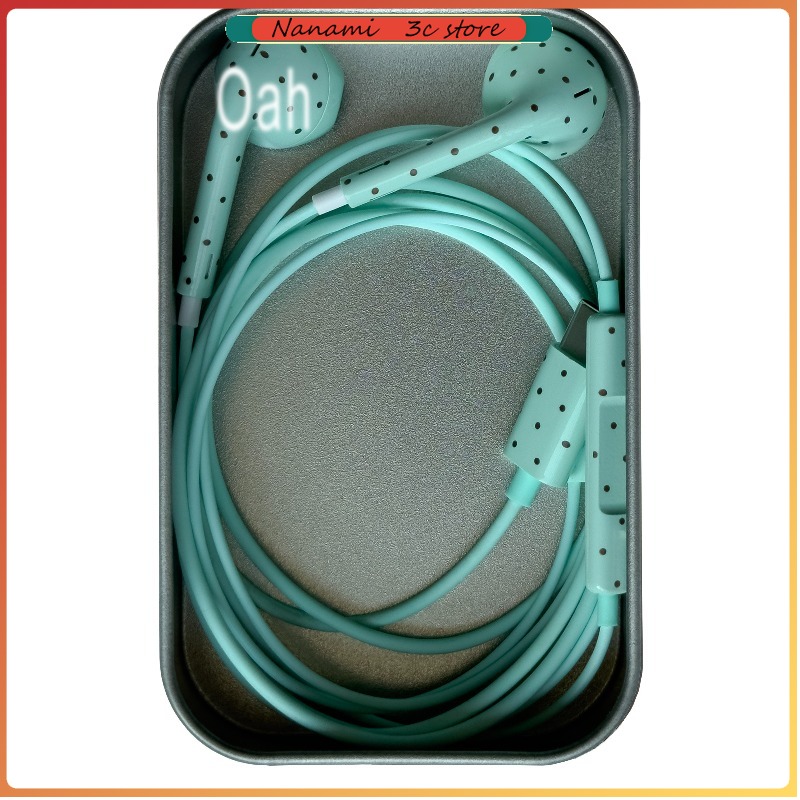 Oah Polka Dot Wired Earphones  - Earphones recension och pris