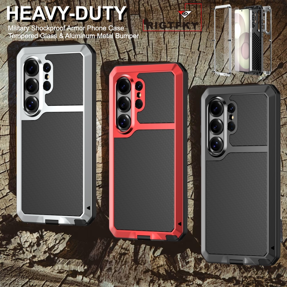 Case For Samsung S26 Ultra,S26 - Heavy Duty 360 Full Body Protective Case recension och pris