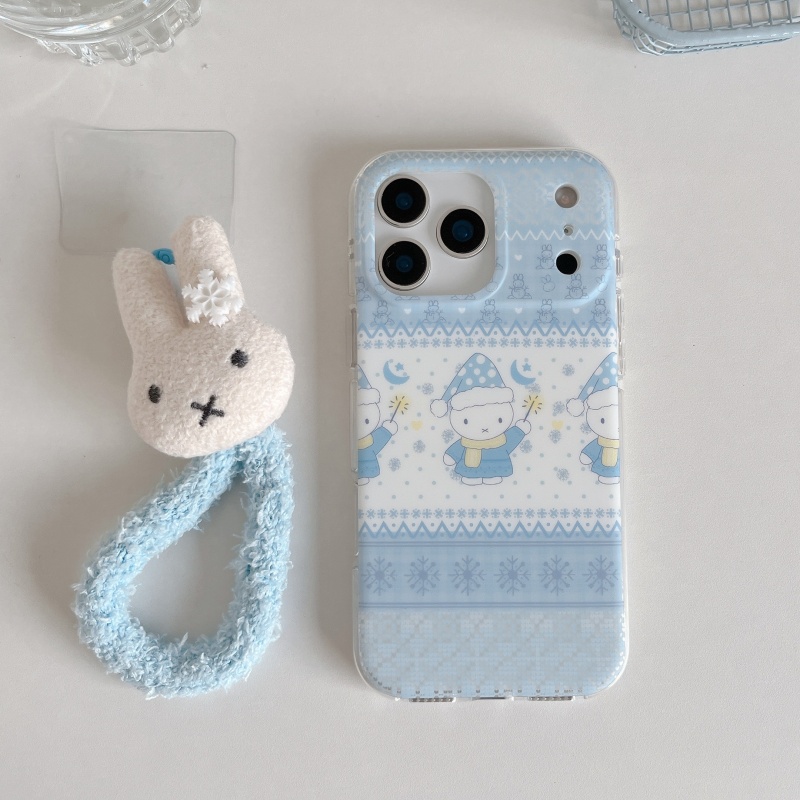 Cute winter Polka Dots hat Mif - Cute Cartoon Wrist Strap Silicone Case recension och pris