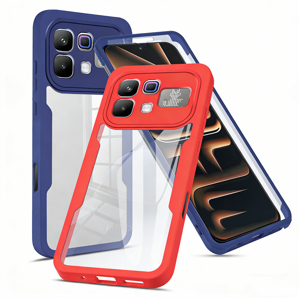 Luxury Transparent 360° Full-b - Heavy Duty 360 Full Body Protective Case recension och pris