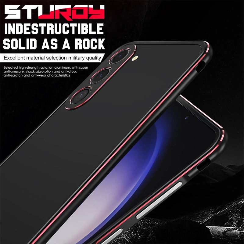 Aluminum Bumper & Metal Lens F - Metal Bumper Aluminum Frame Case recension och pris