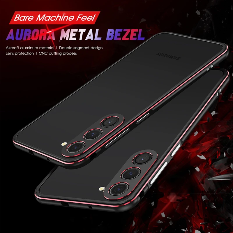 Aluminum Bumper & Metal Lens F - Metal Bumper Aluminum Frame Case recension och pris