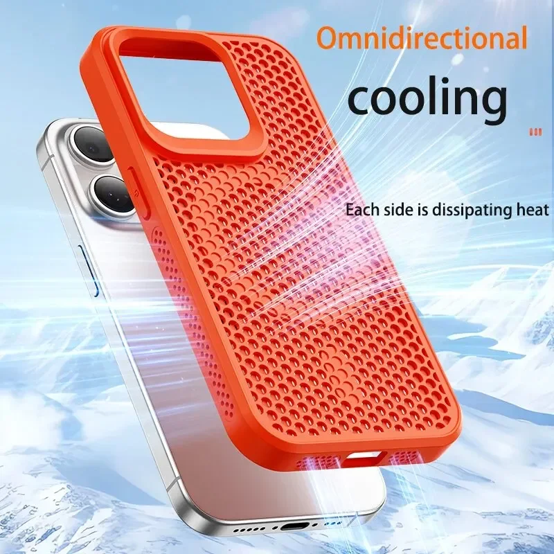 Cooling Heat Dissipation For M - Heat Dissipation Mesh Breathable Case recension och pris