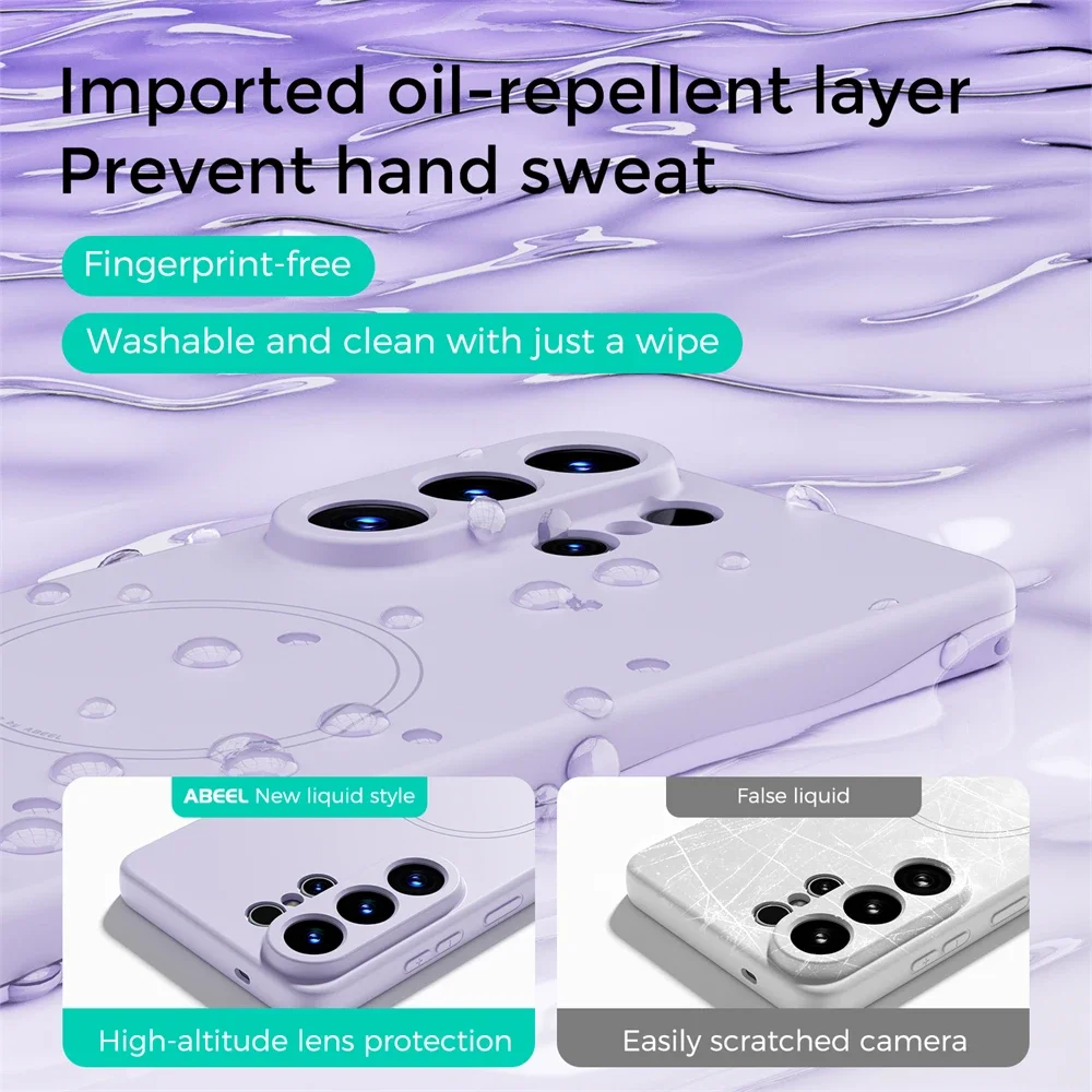 High Original Quality Touch Li - Liquid Silicone Magnetic Phone Case recension och pris
