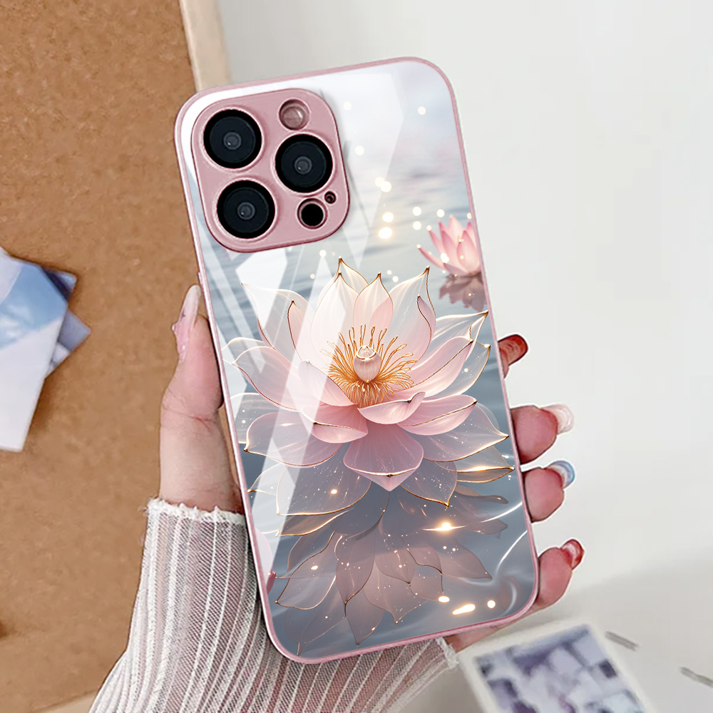 Lotus Flower Phone Case For iP - Screen Protectors recension och pris