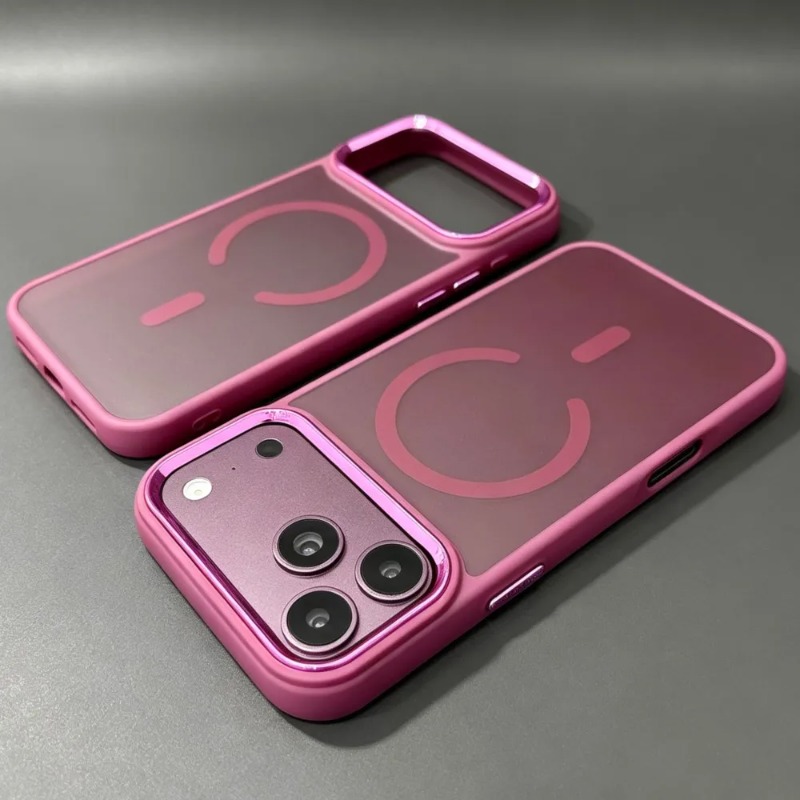 Luxury Armor Bumper For Magsaf - Clear Shockproof Bumper Case recension och pris