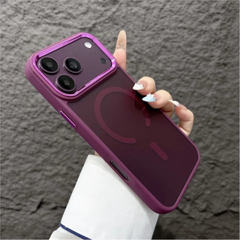 Luxury Armor Bumper For Magsaf - Clear Shockproof Bumper Case recension och pris