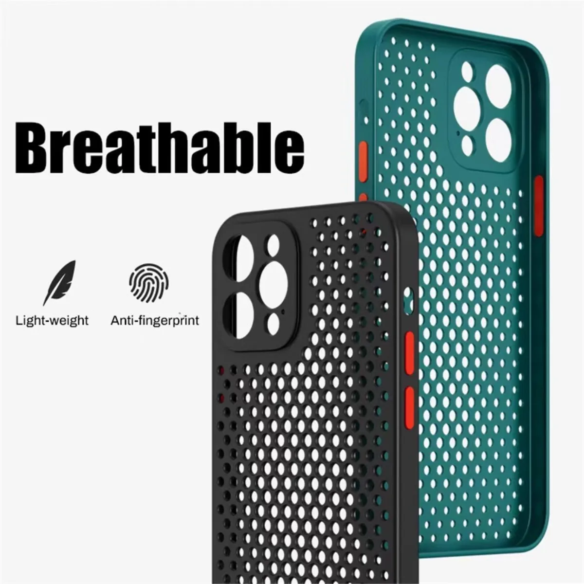 Heat Dissipation Cooling Phone - Heat Dissipation Mesh Breathable Case recension och pris
