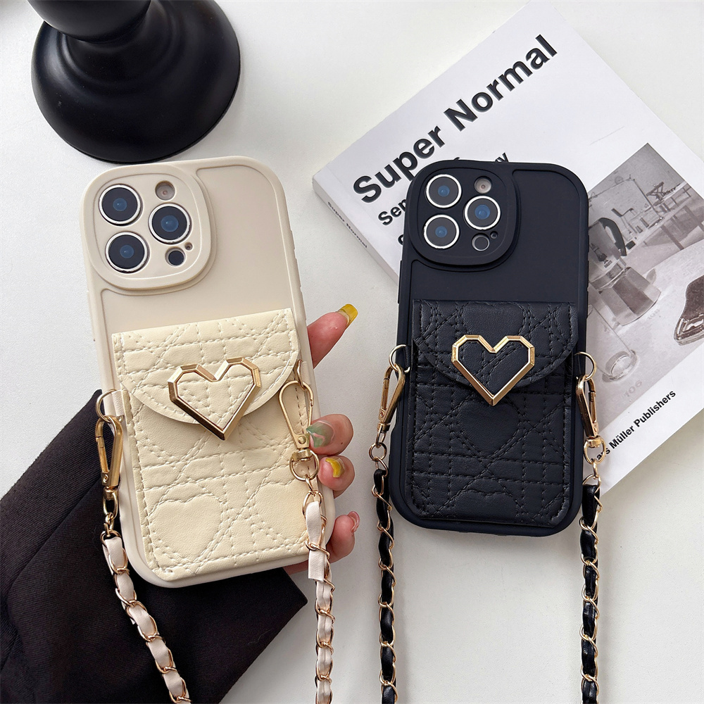 Crossbody Wallet Card Holder P - Leather Wallet Card Holder Phone Cover recension och pris