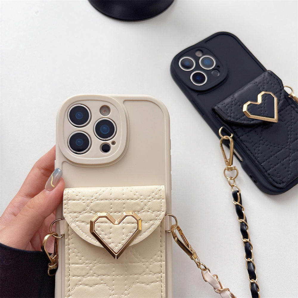 Crossbody Wallet Card Holder P - Leather Wallet Card Holder Phone Cover recension och pris