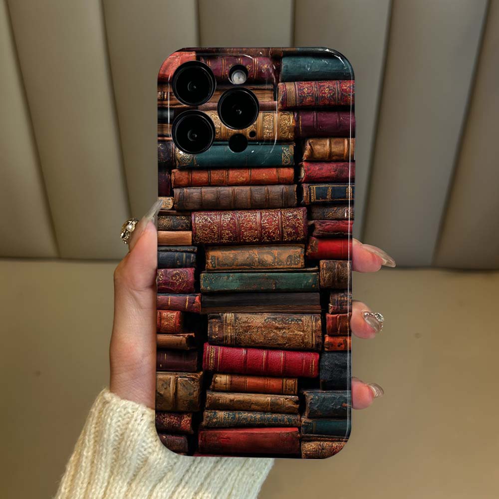Vintage Pattern Book Stack Pho - Vintage Floral Pattern Soft Case recension och pris