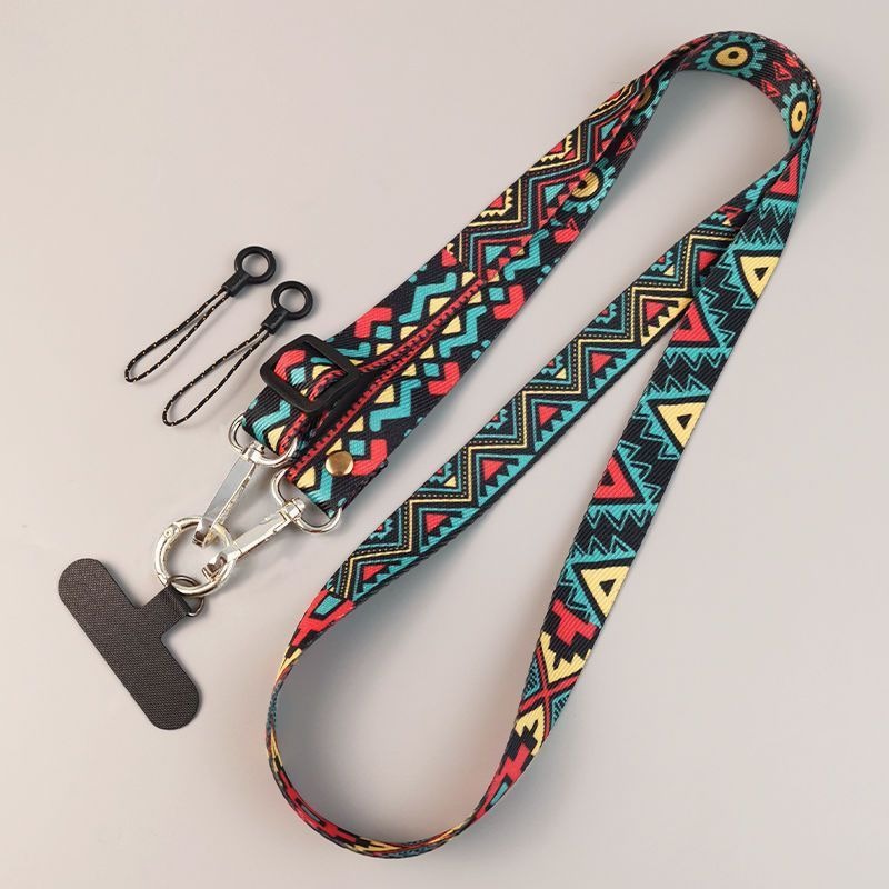 Cute Ethnic‑Style Phone Lanyar - Crossbody Lanyard Neck Strap Case recension och pris