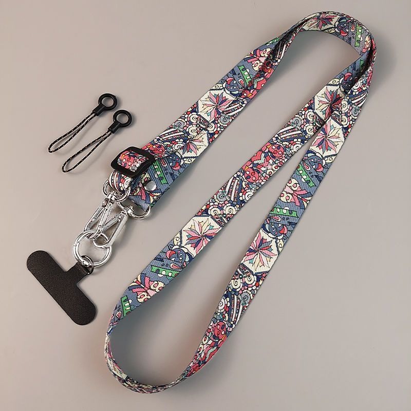 Cute Ethnic‑Style Phone Lanyar - Crossbody Lanyard Neck Strap Case recension och pris