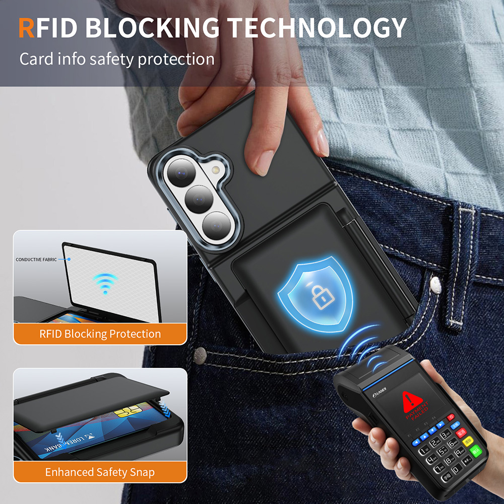 Card Holder Phone Case for Sam - Leather Wallet Card Holder Phone Cover recension och pris