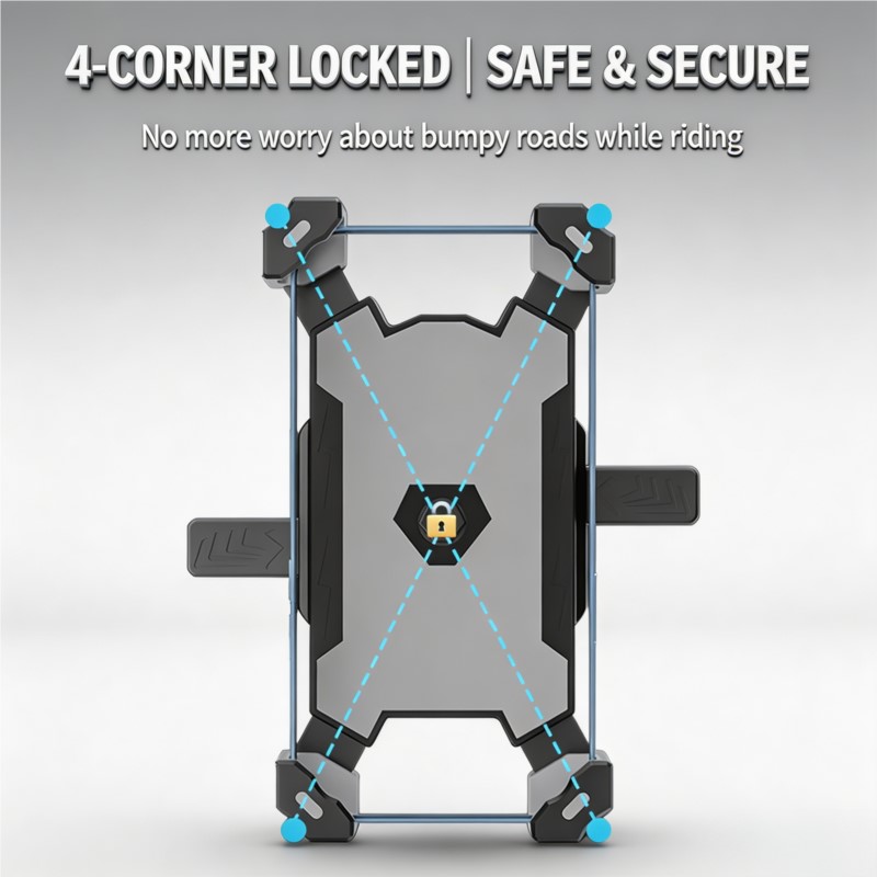 Motorcycle Rider Phone Mount A - Phone Stands recension och pris