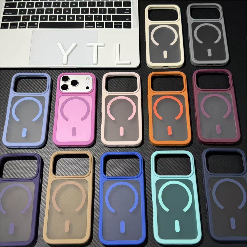 For Magsafe Wireless Charge Ca - Clear Shockproof Bumper Case recension och pris