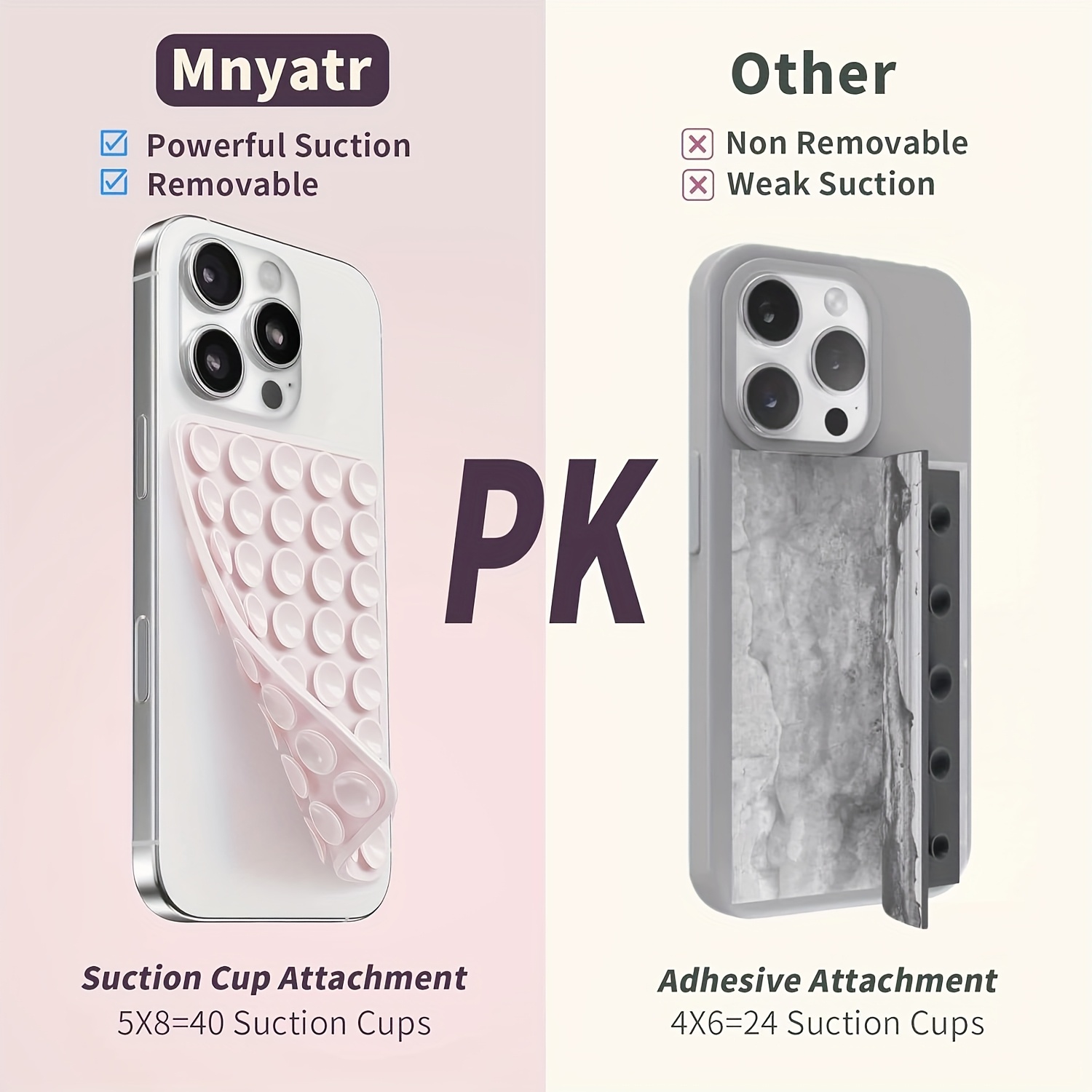 2pcs Double-Sided Silicone Suc - Phone Stands recension och pris
