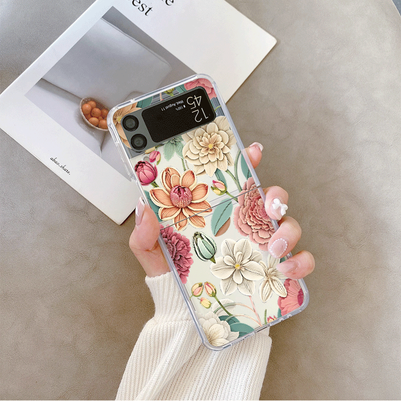Vintage Flower Print Phone Cas - Vintage Floral Pattern Soft Case recension och pris