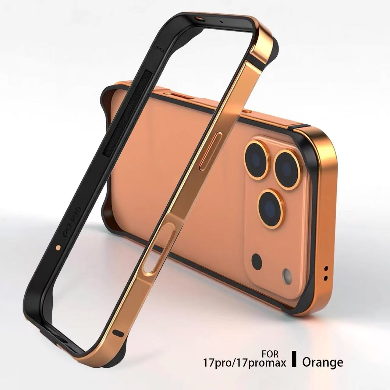 For iPhone 17 Pro Max 17Air Lu - Metal Bumper Aluminum Frame Case recension och pris